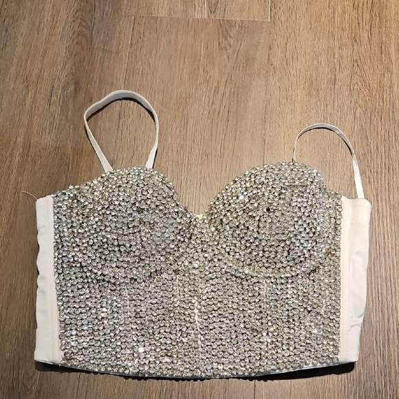 Windsor Elegant White Bustier - Picture 1 of 6